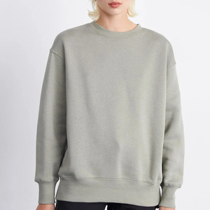 Sudadera transpirable para mujer, sudadera original transpirable al por mayor, sudadera de diseño 100% algodón para mujer - Product Image 4