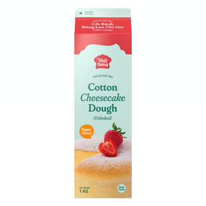 Manufacturer Top Seller <b>HALAL</b> Non Dairy Cream Vietnam OEM/ODM Cotton Cheesecake Dough 1KG Bakery Using Shipping Global - Product Image 1