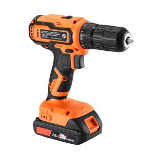 Kit Trapano Avvitatore a Batteria da 1/2 Pollice, Doppia Velocità Variabile, Batteria al Litio, Caricabatterie, Clip da Cintura, Personalizzazione OEM - Foratura Massima 13mm - Product Image 1
