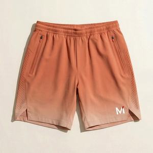 Pantalones Cortos Deportivos Unisex de Alto Rendimiento, Color Negro, para Gimnasio, Running, Entrenamiento, Corte Regular, Cintura Elástica, Secado Rápido - Product Image 1