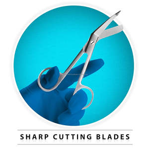 Tijeras Médicas Lister para Vendajes, Tijeras para Trauma de Acero Inoxidable, Manuales, Reutilizables, OEM, ODM, Certificación CE, Fabricante Mayorista - Product Image 5