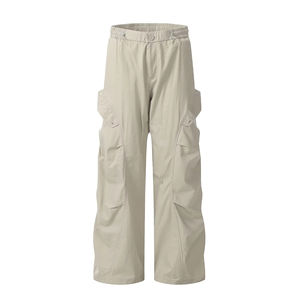 Pantalones Cargo de Mezclilla para Hombre, Estilo Holgado, Oversize, de Algodón, Estilo Trabajo, Venta al Por Mayor, Ligeros, Corte Recto, Vintage - Product Image 2