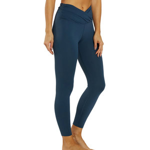 Leggings pour femmes avec logo OEM personnalisé, vêtements de fitness, pantalons de yoga, leggings de sport extensibles pour femmes, leggings de training taille haute pour femmes - Product Image 3