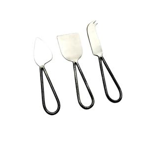 Ensemble de Trancheurs à Fromage Mignons et Économiques, Couverts à Poignée Ovale Creuse, Ensemble de Couverts Target, Trancheur à Fromage en Acier Inoxydable - Product Image 2