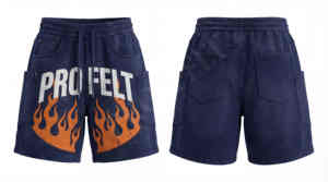 กางเกงขาสั้นคาร์โก้ลำลองผู้ชาย ดีไซน์ใหม่ล่าสุดปี 2026 ผ้าฝ้าย 100% รับสกรีนโลโก้ สไตล์สตรีทแวร์สำหรับฤดูร้อน ความยาวระดับเข่า ทรงหลวม ใส่เล่นกีฬาได้ - Product Image 3