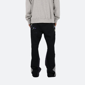 Pantalon évasé décontracté élégant pour homme, en tissu extensible léger, respirant, écologique, coupe confortable, look tendance pour le quotidien - Product Image 5