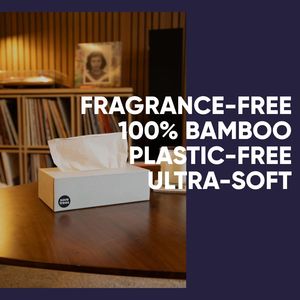 Mouchoirs en bambou 3 plis hypoallergéniques écologiques – 12 boîtes de 90 feuilles chacune, certifiés FSC et sans plastique - Product Image 5