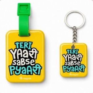 Custom Epoxy Acrylic Keychain Waterproof Fireproof Lightweight Cartoon Photo <b>Key</b> <b>Ring</b> <b>Bag</b> Tag COMBOS - Product Image 1