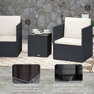Conjunto de Muebles de Patio con Piezas para Decoración de Jardín - Product Image 5