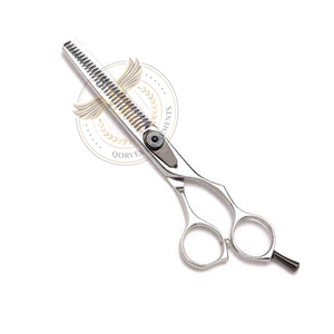 Tijeras de Peluquería Profesionales de Acero Inoxidable de Alta Calidad con Mango Giratorio para el Pulgar, para Suministros de Salón de Belleza, Grado A+, para Diestros - Product Image 6