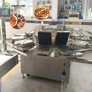 Gaufrier rotatif grande capacité avec revêtement antiadhésif et contrôle de température pour petit-déjeuner - Product Image 4