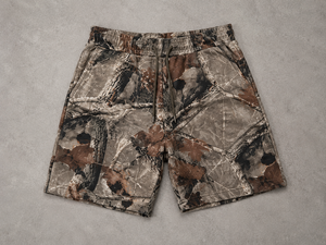 Men's Camouflage Printed Shorts Drawstring Waist Breathable Casual Athletic Short <b>Pants</b> - Product Image 1