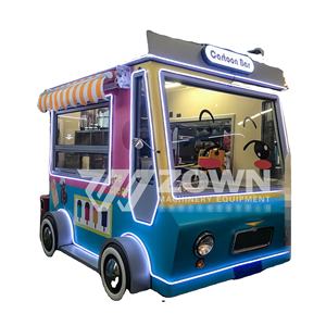 Camion de cuisine mobile entièrement équipé pour restaurant restauration commerciale bar à jus camion à café remorque alimentaire - Product Image 1