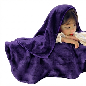 Serviette de bain à capuche en microfibre douce pour bébé, serviette à séchage rapide pour enfants - Product Image 5