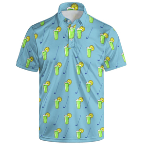 Polo en coton pour homme, élégant, à manches courtes, décontracté, tendance, avec logo personnalisé, fournisseur en gros - Product Image 1