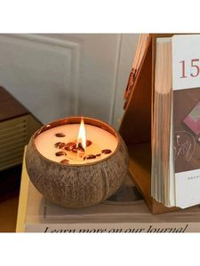 Hot Seller! Eco-Friendly Wood <b>Candle</b> Bowl with Free Engrave Laser Logo for Home Decoration and Lighting Made by Eco2go Vietnam - Product Image 4