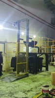 Moteur servo pour machines industrielles, élévateur de bacs en acier doux pour la gestion des déchets, Singapour, avec garantie d'un an