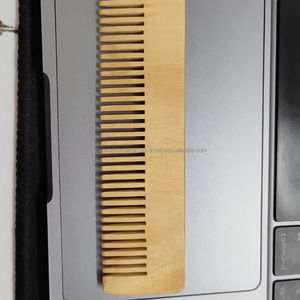 Peine de pelo de madera de Neem natural para la promoción del salón de casa y el uso en viajes de proveedor indio a precio de exportación - Product Image 1
