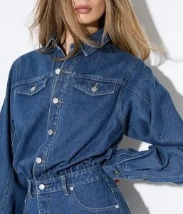 Combinaison en jean tendance pour femme – Confortable, style décontracté, vente en gros, directement de l'usine - Product Image 5
