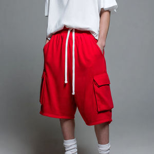 Custom Sublimation <b>Sweat</b> <b>Shorts</b> <b>Men</b> Jogger Heavy Fleece <b>Shorts</b> <b>Men's</b> High Drawstring Waist Jogger <b>Sweat</b> <b>Shorts</b> <b>Men's</b> - Product Image 6