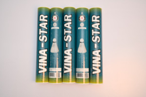 High Performance Vina-Star Goose Feather Lightweight <b>Badminton</b> Shuttlecock Tournament Grade Eco-Friendly Stable Flight for - Product Image 5