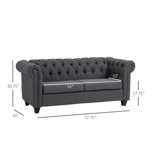 Divano Componibile per Soggiorno, Lavabile, Elegante Poltrona per Uso Domestico, Imbottita in Schiuma - Product Image 2