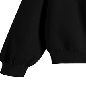 Custom Logo Puff Printed Terry Winter Sweatshirt Polyester/Cotton Zipper-Up Loose Fit University College Casual Style - Product Image 5