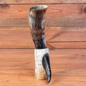 Best Factory Supply Viking Organic <b>Drinking</b> Horn Mug Customizable All Sizes Finished Polished Handmade High Quality Durable Free - Product Image 3