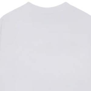 Camiseta de Algodón Blanca de Manga Corta para Hombre, Talla Grande, Diseño Minimalista en la Parte Delantera, Ropa Casual Urbana, Fabricante OEM, Venta al Por Mayor - Product Image 4