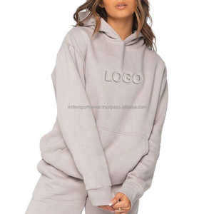 Sweat à capuche élégant imprimé personnalisé pour femmes de grande taille Extra Large Gym Fleece avec motif solide et col à capuche pour l'hiver - Product Image 2
