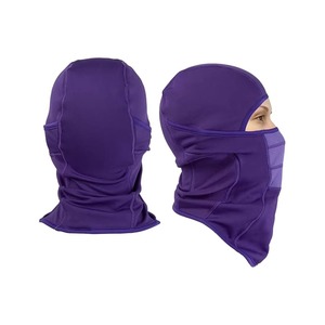 Unisex <b>Purple</b> Balaclava Outdoor Face Mask Breathable Waterproof Polyester Adult 56-58CM - Product Image 2