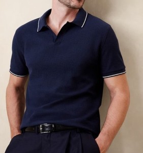 Camisetas Polo para Hombre con Logotipo Personalizado OEM, Fábrica de Exportación, Proveedor de Bangladesh, Tejido Piqué Transpirable, Antiarrugas y Antipilling - Product Image 3