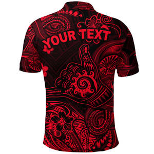 Short Sleeves Slim Fit <b>100</b>% <b>Polyester</b> Polynesian Polo <b>Shirt</b> with Custom logo Man Clothes Polo T-<b>shirt</b> - Product Image 3