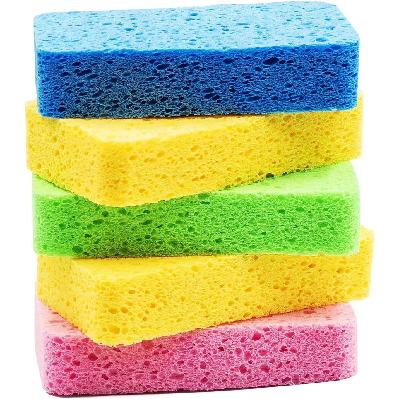 Yellow, Pink, Blue, Green Color