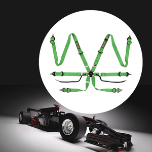 OEM ODM tbracing Sport PLUS สายรัดสำหรับแข่ง Fia ได้รับการรับรองจาก Fia พร้อมสายรัด50มม. และตัวล็อคลูกเบี้ยวอลูมิเนียม - Product Image 1