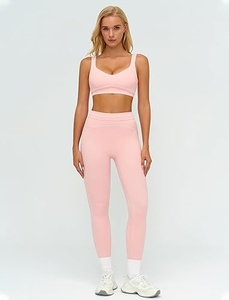 Ensemble de vêtements de sport pour femme, haute élasticité, léger, pour la course à pied et la gym - Product Image 2