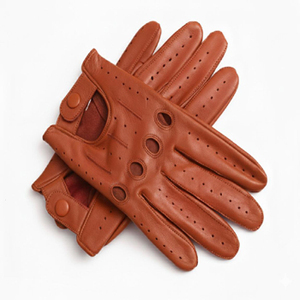 Gants de conduite et de mode pour hommes en cuir d'agneau souple de qualité, style classique - Product Image 3