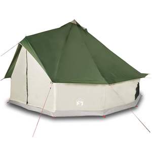 Tente familiale verte imperméable pour 12 personnes pour les aventures en camping - Product Image 4