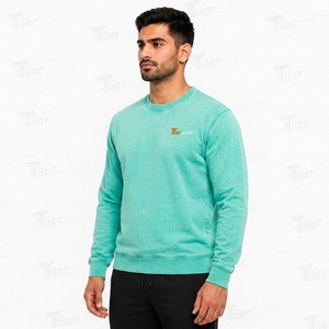 Sudaderas Urbanas para Hombre, Lavadas con Ácido, Duraderas, de Felpa, Cuello Redondo, Manga Larga, Estilo Holgado - Product Image 2