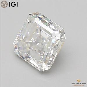 เพชร CVD ขนาด 4.00 กะรัต รับรองโดย IGI ทรง Asscher สี E ความสะอาดระดับ VS1 สำหรับคอลเลกชันงานแต่งงานพิเศษ - Product Image 6
