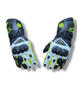 GP PRO PU Vollfinger-Handschuhe Hochwertig Anpassbar Schwarz Weiß Grün Radsport Unisex Winter Feuchtigkeitsableitend Winddicht - Product Image 3