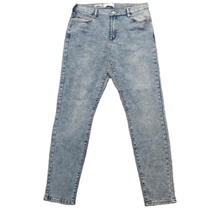 OEM Service Customized Mid Waist Straight Premium Quality Women's Denim <b>Jeans</b> Pants Comfortable <b>Soft</b> Stylish - Product Image 4
