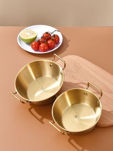 Bol de service sur pied en acier inoxydable argenté de qualité supérieure, élégant et moderne, pour fruits et salades - Product Image 6