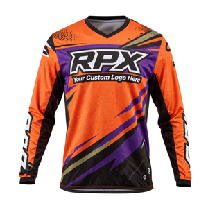 Custom Motocross Jersey Bike Racing <b>Shirt</b> Breathable Quick Dry Long Sleeve Off Road <b>Motorcycle</b> Cycling Motocross Jersey - Product Image 4