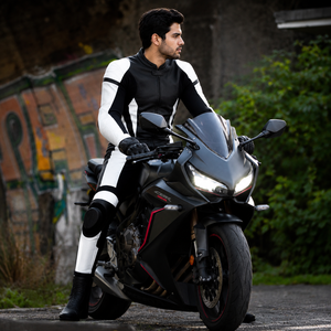 Traje de Motocicleta de Cuero Samroz Sports de Una Pieza para Hombre, con Armadura CE Extraíble, Resistente al Agua y al Viento, para Todas las Estaciones, Invierno - Product Image 6