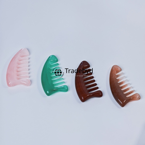 Peine de Resina Tradebyd, Peine de Estilismo Hecho a Mano de Lujo para Salón Profesional y Cuidado Personal - Product Image 4