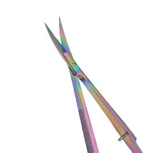 Tijeras Profesionales para Manicura, de Acero Inoxidable, con Hoja Curva y Punta Afilada para Recortar Cutículas, con Mango de Acero de Precisión - Product Image 6