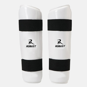 Espinilleras de Cuero de Alta Calidad para Entrenamiento de Taekwondo - Ligeras y Ecológicas, Tamaños Personalizables, Seguras y Resistentes - Product Image 1