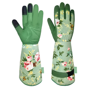 Highest Quality Product Gardening Gloves for Women Gift,Yard Work With <b>Hook</b> And Loop Cuff Touchscreen <b>Garden</b> Gloves - Product Image 1
