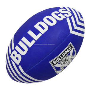 Balón de Rugby de Entrenamiento de Alta Calidad con Logotipo Personalizado, Balón de Rugby de Goma Resistente para Deportes y Promociones, Directo de Fábrica - Product Image 1